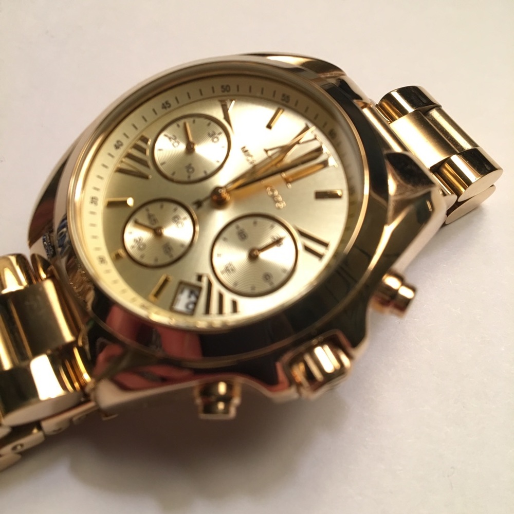 Michael Kors Gold-Tone Bradshaw Watch
